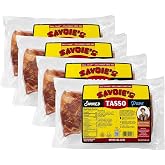 Savoies Tasso 8 oz Bold Louisiana Flavor with a Cajun Blend - Pack of 4 (Smoked Pork)