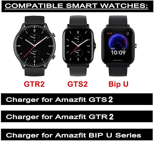 Smart Watch Amazon Gtr 2e 2PCS Charger Compatible With Amazfit Bip