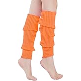 Sarfel Leg Warmers for Women 80s Ribbed Knit Leg Warmer Custume Womens Leg Warmers Sports Party Accessories