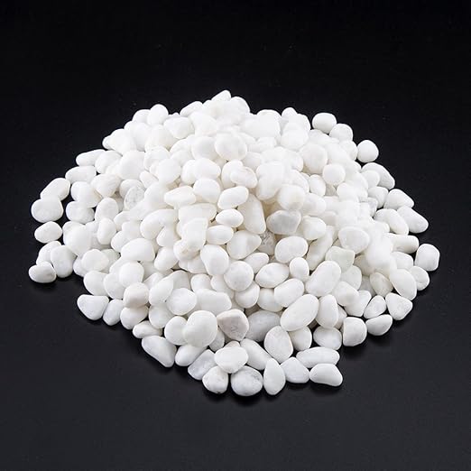 white aquarium sand