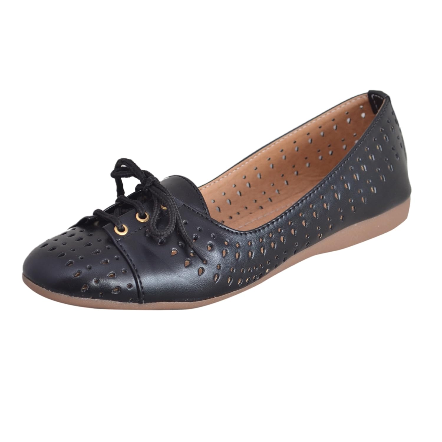 alphastar women's comfortable flat ballerinas - sa-10