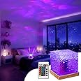 Northern Lights Projector, Ocean Wave Ceiling Projector Light with Remote, Colors Changing Show Aurora/ Aura Glow Lamp,Mood Linghting/Lumena light for Room Decor/Light projector for bedroom (SMALL)