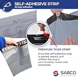 Sabco Grey Mailing Bags 13 x 19 Inch 100 Pack Self Seal Plastic view 5