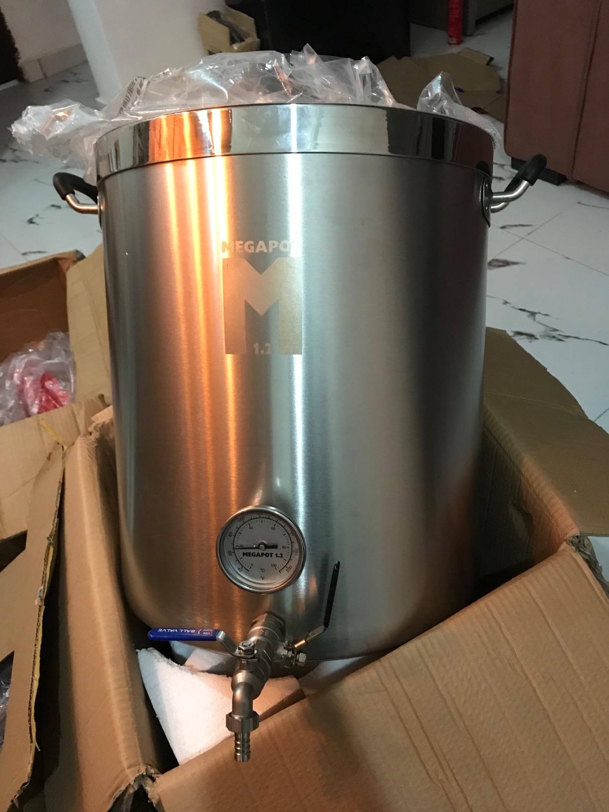 12/mo Finance Northern Brewer MegaPot Stainless Steel Brew Kettle