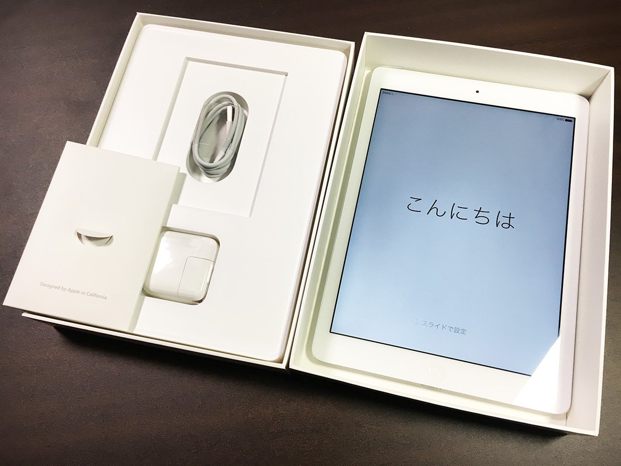 au iPad Air Wi-Fi Cellular 16GB シルバー 白ロム Apple MD794JA/A   B00HY6X4W4