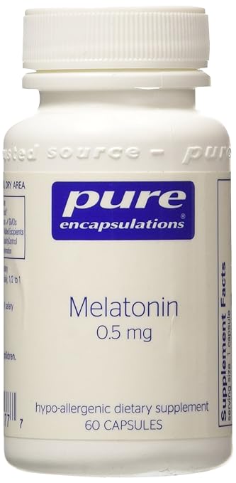 Image Unavailable. Image not available for. Color: Melatonin .5mg 60 VegiCaps