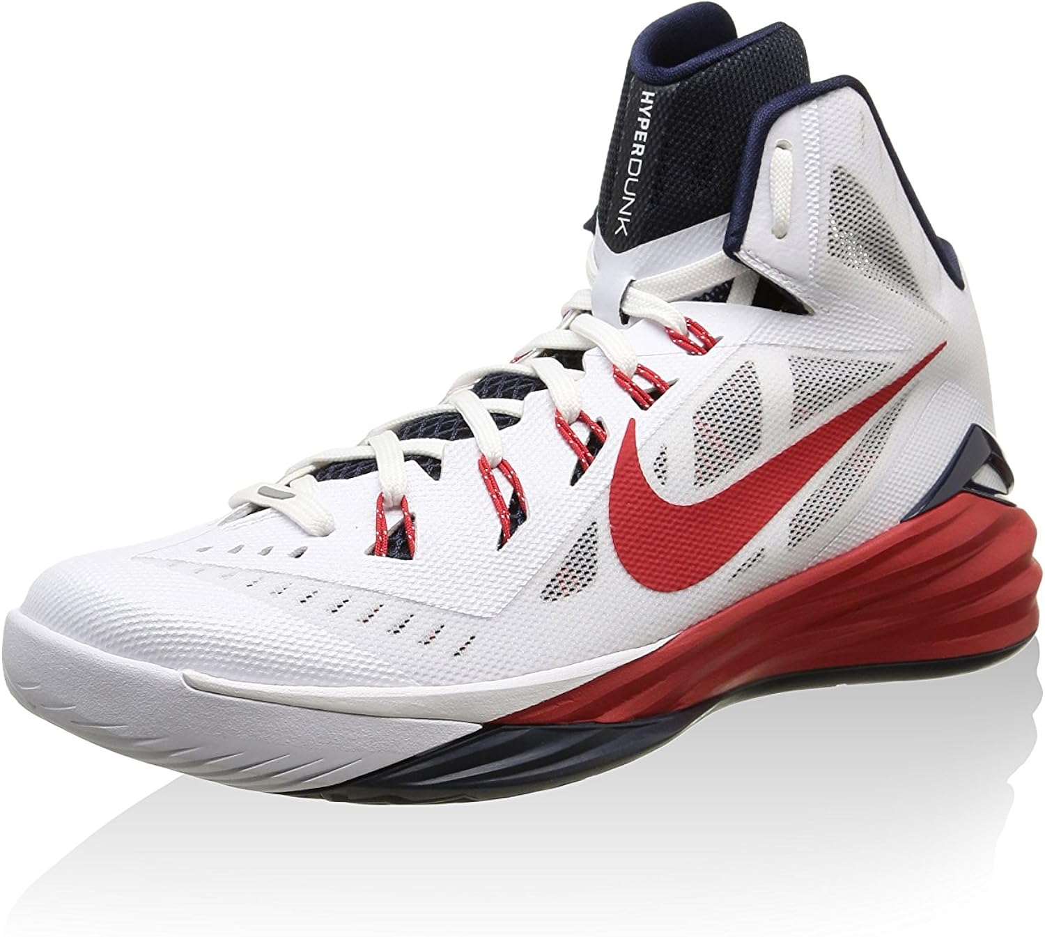 Nike Nike Hyperdunk 2014 Basketballschuhe - Zapatos para Hombre, Color Weiss, Talla 41.0EU/ 26 
