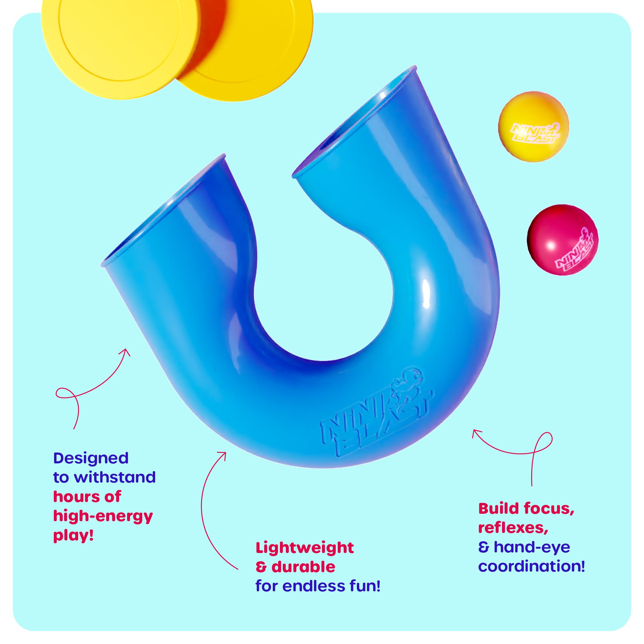 Jug'loop - Juggling Balls Skill Game - Outdoor Games for Kids, Teens, & Adults - Boys Toys for Ages 8-13 - 8 9 10 Year Old Boy Toy Gifts 8-12 - Cool Teen Tween Birthday Gift for Age 8-10, 10-12 Years