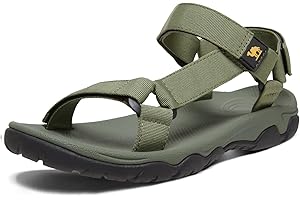 CAMELSPORTS Men's Hiking Sandals Open Toe Outdoor Beach Sandal Waterproof Sport Sandals Water Shoes for Athletic Walking