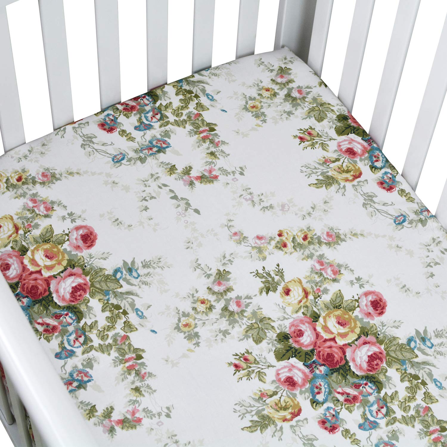 floral baby sheets