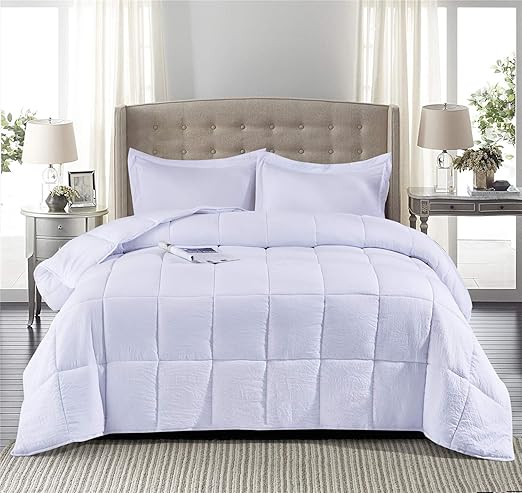 Amazon Com Hig Pre Washed Down Alternative Comforter Set Twin