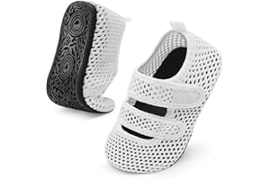 BARERUN Toddler Water Shoes Boys Girls Quick Dry Barefoot Aqua Shoes for Swim Pool Beach Non Slip Breathable Sandals Lightweight Summer House Slippers