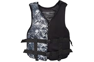 Life Jackets Vest, Adult Adjustable Safety Breathable Swimming Vest for Men and Women Paddling Life Jacket Buoyancy Aids for 