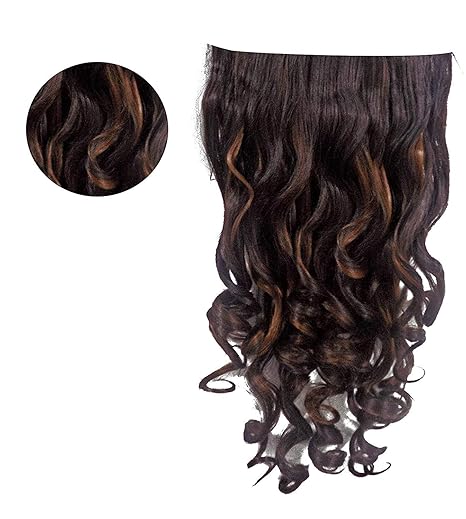 Prime Long Curly Hair Extensions Synthetic 5 Clip Hair Extension