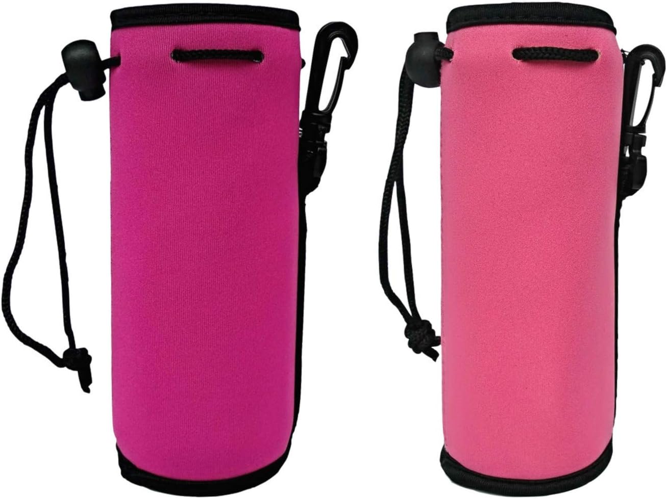 2 Pack Insulated Neoprene Bottle Sleeves Carrier Neoprene