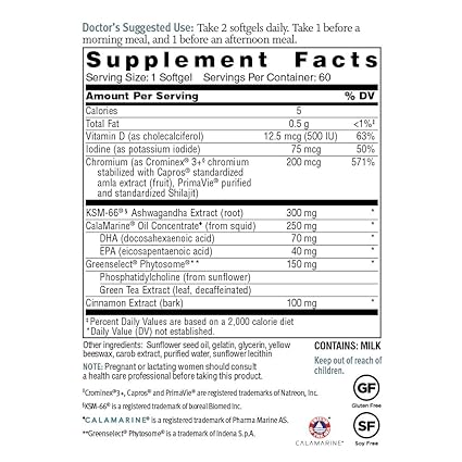  Dr Sinatras Omega 3 Slim Max Delivers
