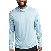 Spyder Mens Sun Hoodie - Quick Dry Lightweight UPF 50+ UV Protection Long Sleeve Rash Guard Swim Shirts for Men