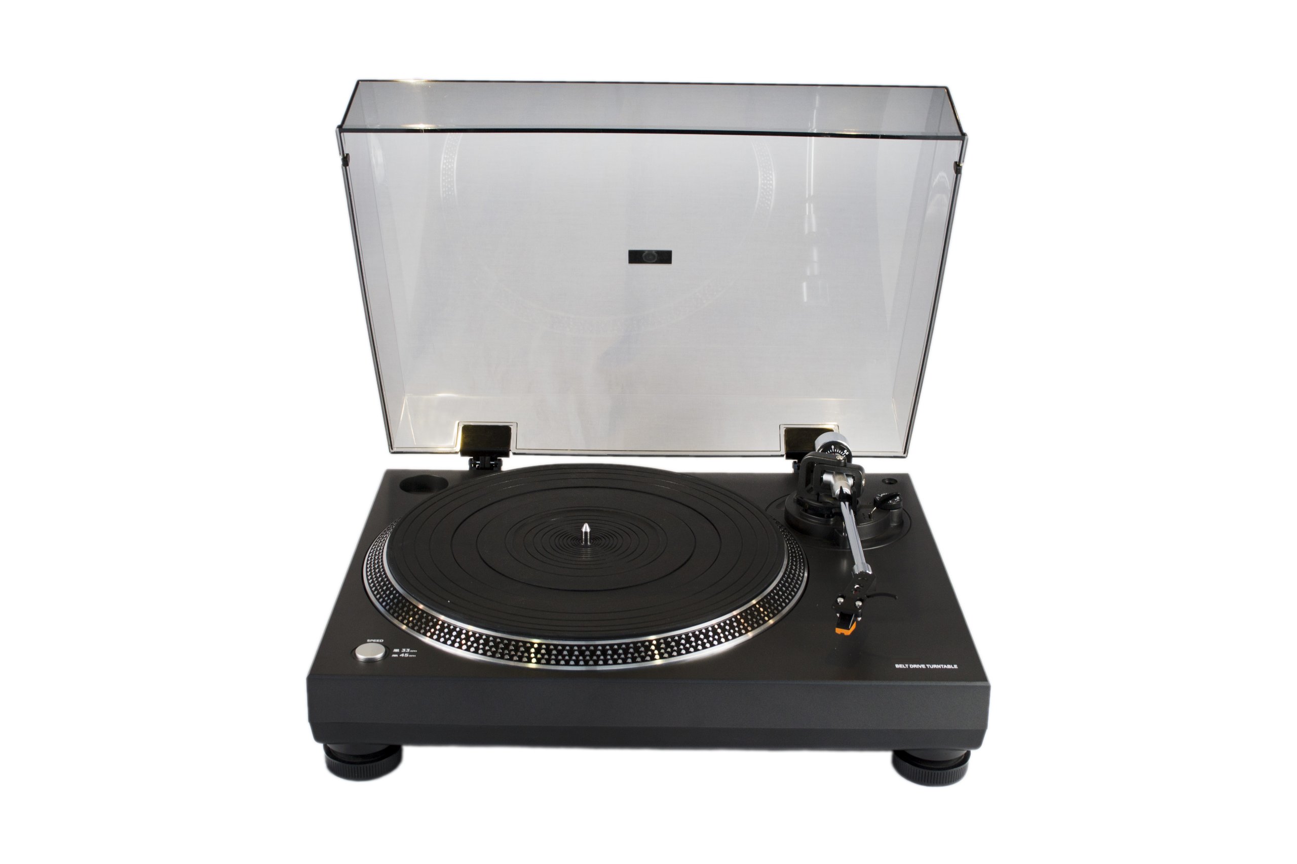 Connected Essentials CET500 Hi Fi Performance Turntable (Record Deck) with BuiltIn Pre Amp