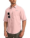 Men's Fishing Shirts with Zipper Pockets UPF
