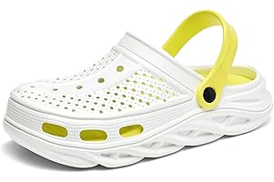 clootess Arch Support Garden Clogs Orthopedic Shoes for Women and Men Sandals Pillow Recovery Fasciitis Feet Insoles