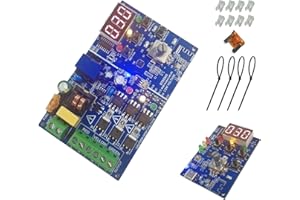 BTBEMO Traffic Light Controller Sequencer with 50+ Sequences 3 Channel 85VAC-265VAC Easy to Program&Fix Installation Complete Accessories Digital Tube Display Traffic Light Sequencer