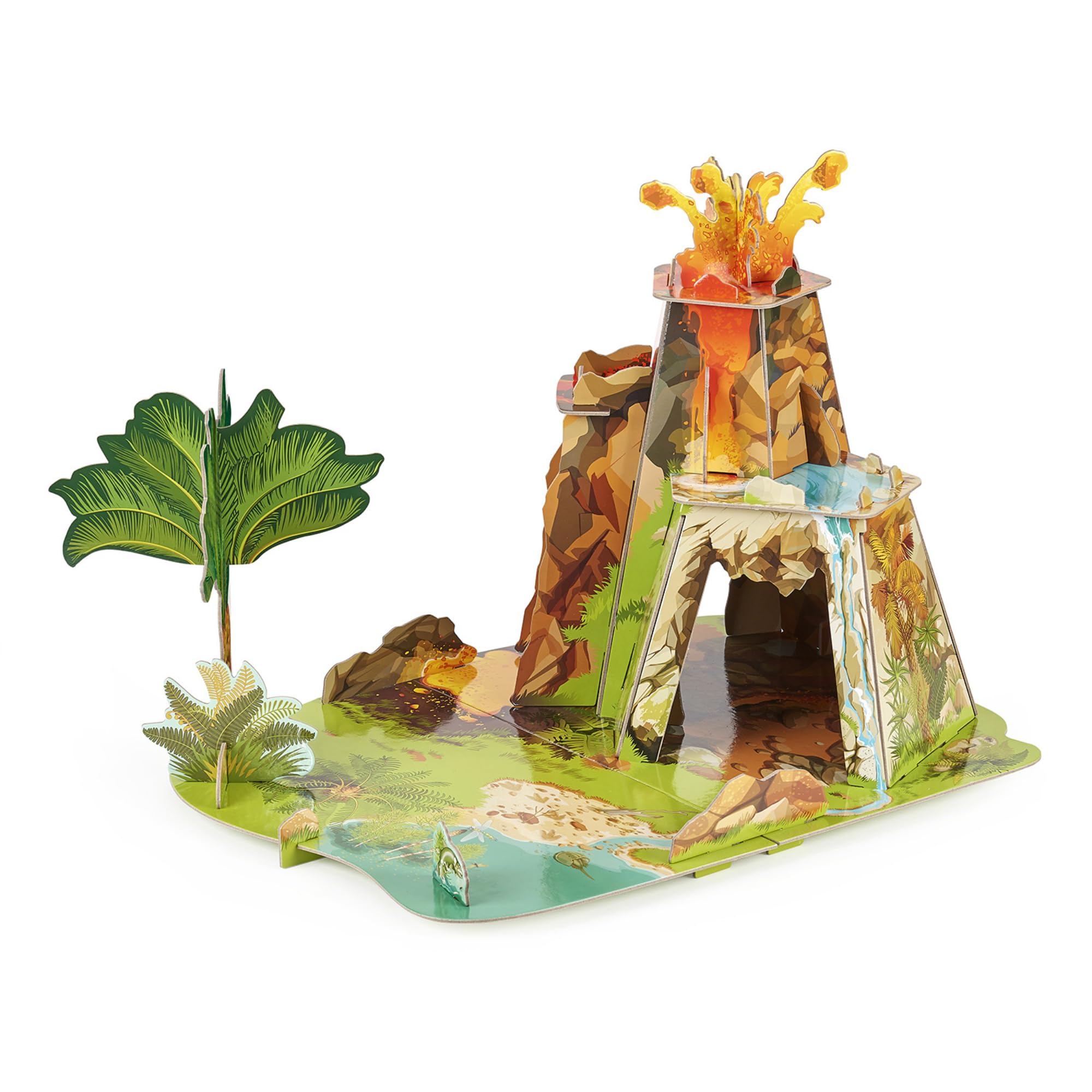 Papo - Land Of Dinosaurs Playset Toy for Kids - Ages 3+ - Dinosaurs Collection - Creative Play Prehistoric World - Gift Idea Toy for Girls and Boys