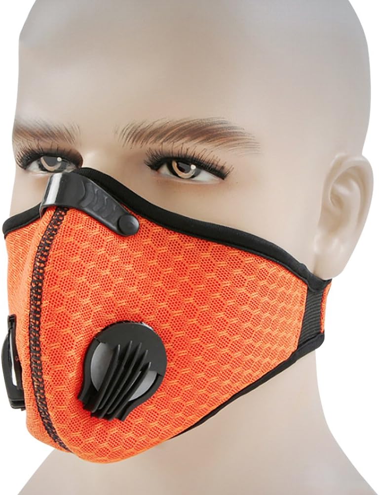 Connoworld Breathable Anti Fog Haze Dustproof Windproof Outdoor Sports Cycling Protective Half Face Cover Mouth-Muffle