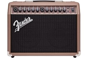 Fender Acoustasonic Guitar Amp for Acoustic Guitar, 40 Watts, with 2-Year Warranty 2x6.5 Inch Speakers, Chorus Effect, Dual F