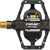 Time Speciale 12 Pedals - Dual Sided Clipless with Platform, Aluminum, | 9/16", Black/Gold, Large, B1