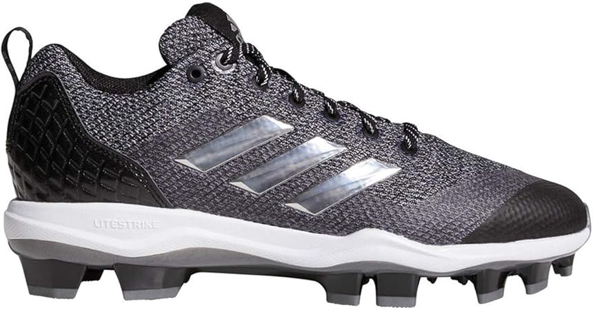 adidas men's poweralley 5 mid metal baseball cleats