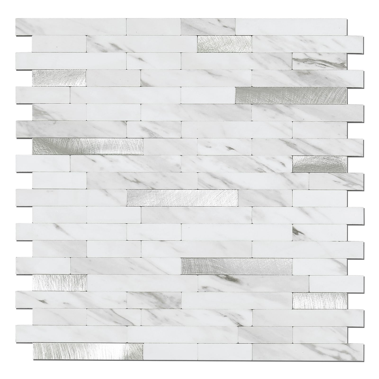Tilingview 10 PCS PVC Peel & Stick Tile for Kitchen
