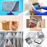 Straame Large Bubble Wrap Roll 300mm x 25m Perforated Clear UK Made view 5