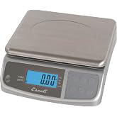 Escali M-Series NSF Certified Digital Kitchen &amp; Industrial Scale, 66 lb Capacity, Dual Display, Spill-Proof, Stainless Steel