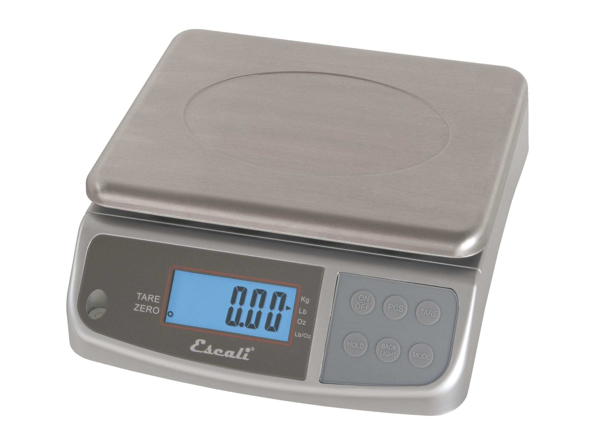 Photo 1 of Escali M-Series NSF Certified Digital Kitchen & Industrial Scale, 66 lb Capacity, Dual Display, Spill-Proof, Stainless Steel