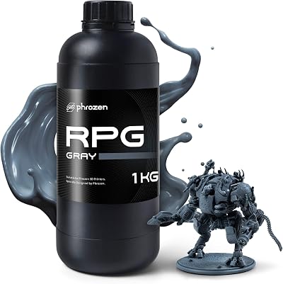 Phrozen RPG Resin 1kg Gray Flexible Tough 405um LCD 8K Precision Wargaming