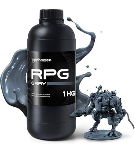 phrozen Aqua-Gray 8K 3D Printing Resin, Designed to Showcase