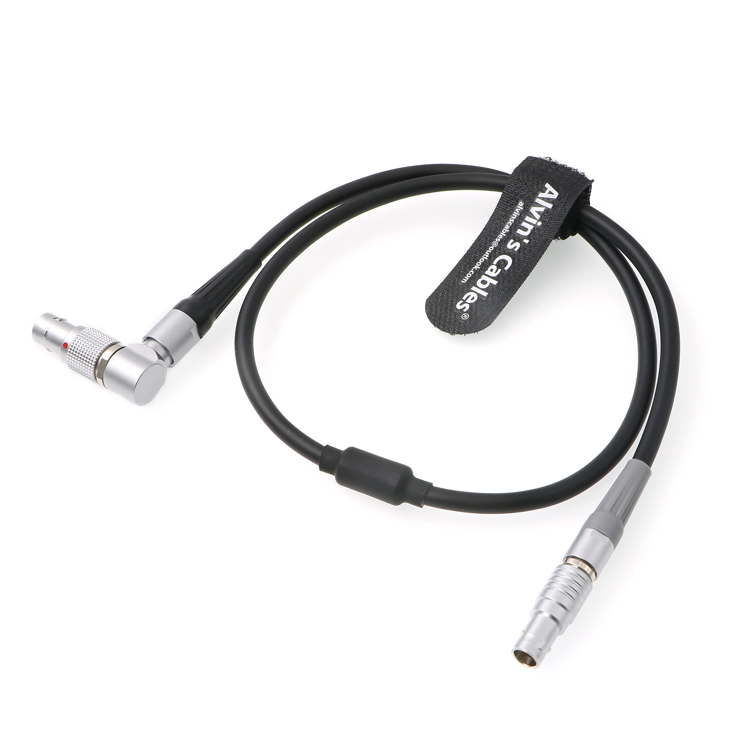 Cable CAM (7p)-EXT (6p) Rotatable Right Angle Plug for ARRI-cforce-RF Motor CAM 7-Pin to EXT Adjustable Right Angle 6-Pin Male for cmotion cPRO motor camin| Alexa| AMIRA 60CM Alvin's Cables