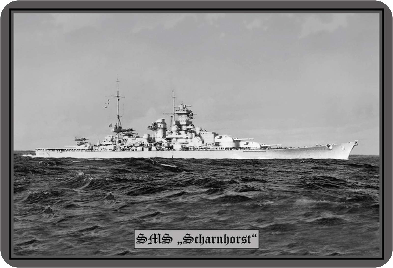 Schatzmix Tin-Plate Sign, Sheet metal, Multicoloured, 20 x 30 cm