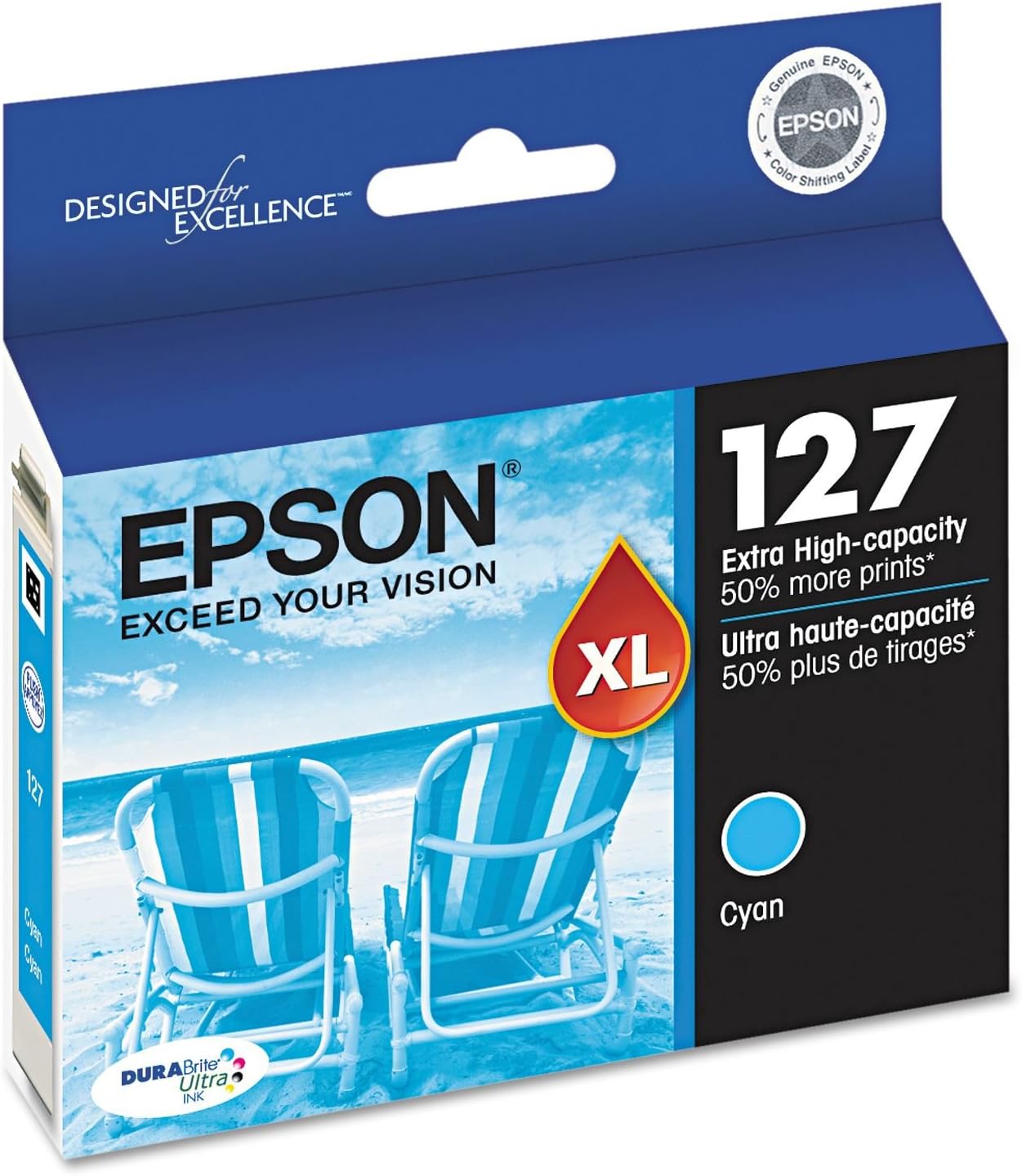 EPST127220 - Epson DURABrite T127220-S Original Ink Cartridge