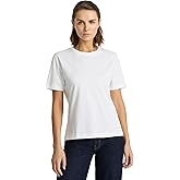Presics Women’s Supima® Mercerised Cotton T-Shirt – USA-Grown Cotton, Luxury Finish, Crew Neck, Short Sleeve, Flattering Fit