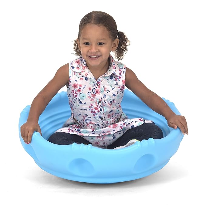 Simplay3 Rock Around Wobble Disk - Spin Climb Saucer for Children