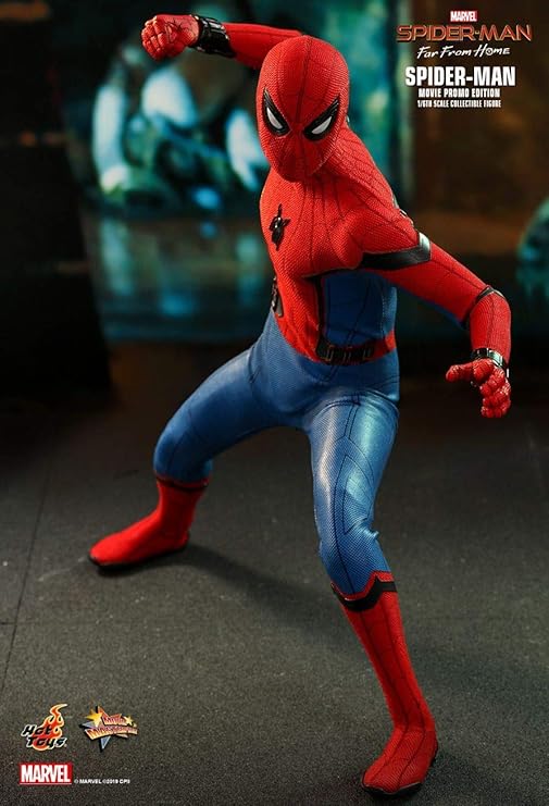 hot toys spider man far from home movie promo