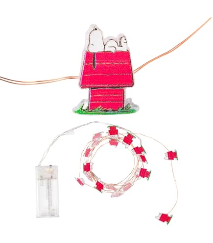 Amazon.com: Kurt Adler UL 10-Light Santa Suit Snoopy Light Set