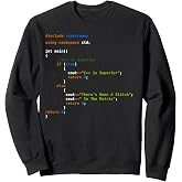 C++ Coding Programming Shirt For Programmers Sweatshirt
