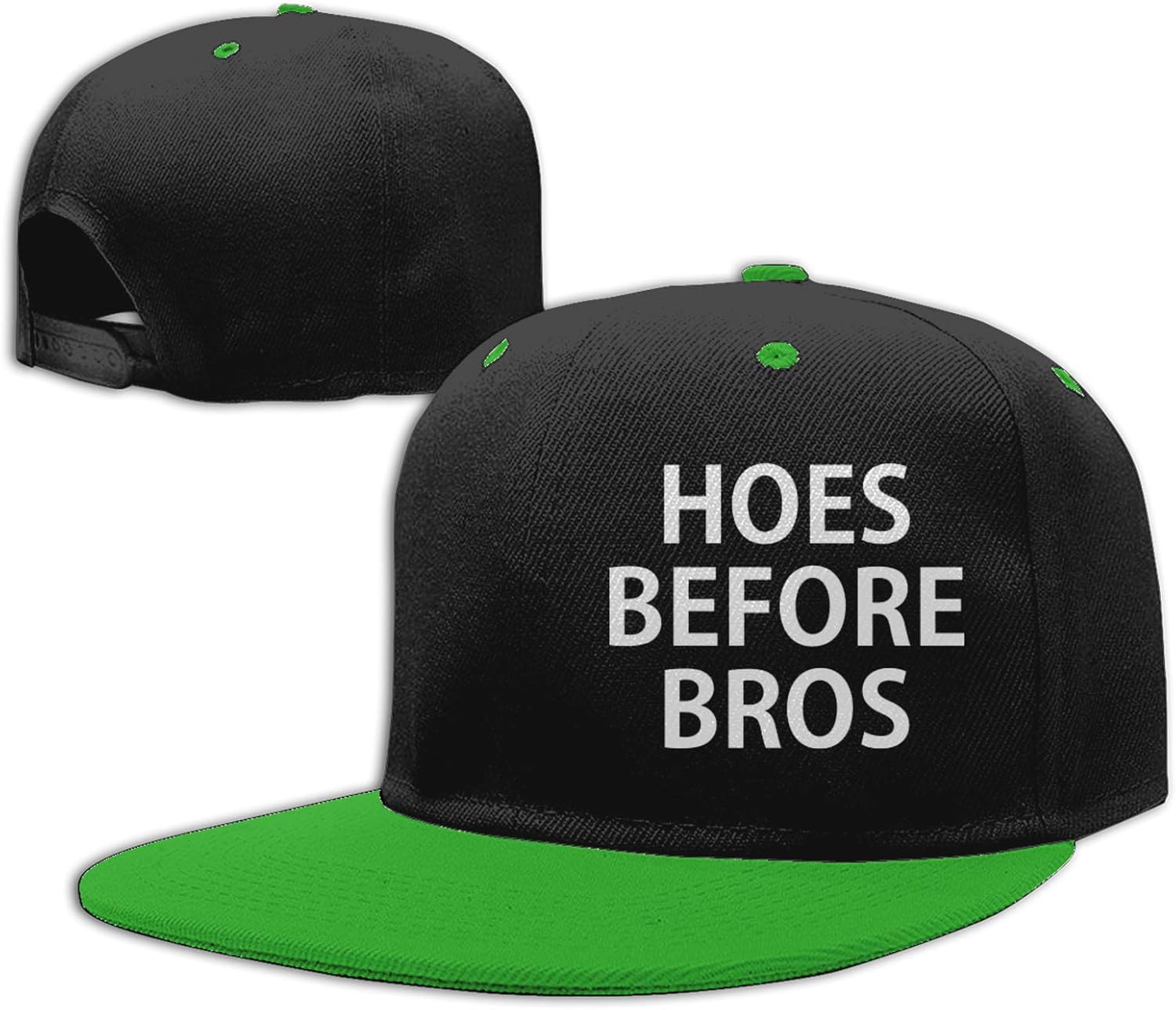 Hoes Before Bros Children's Baseball Cap Structured Hip Hop