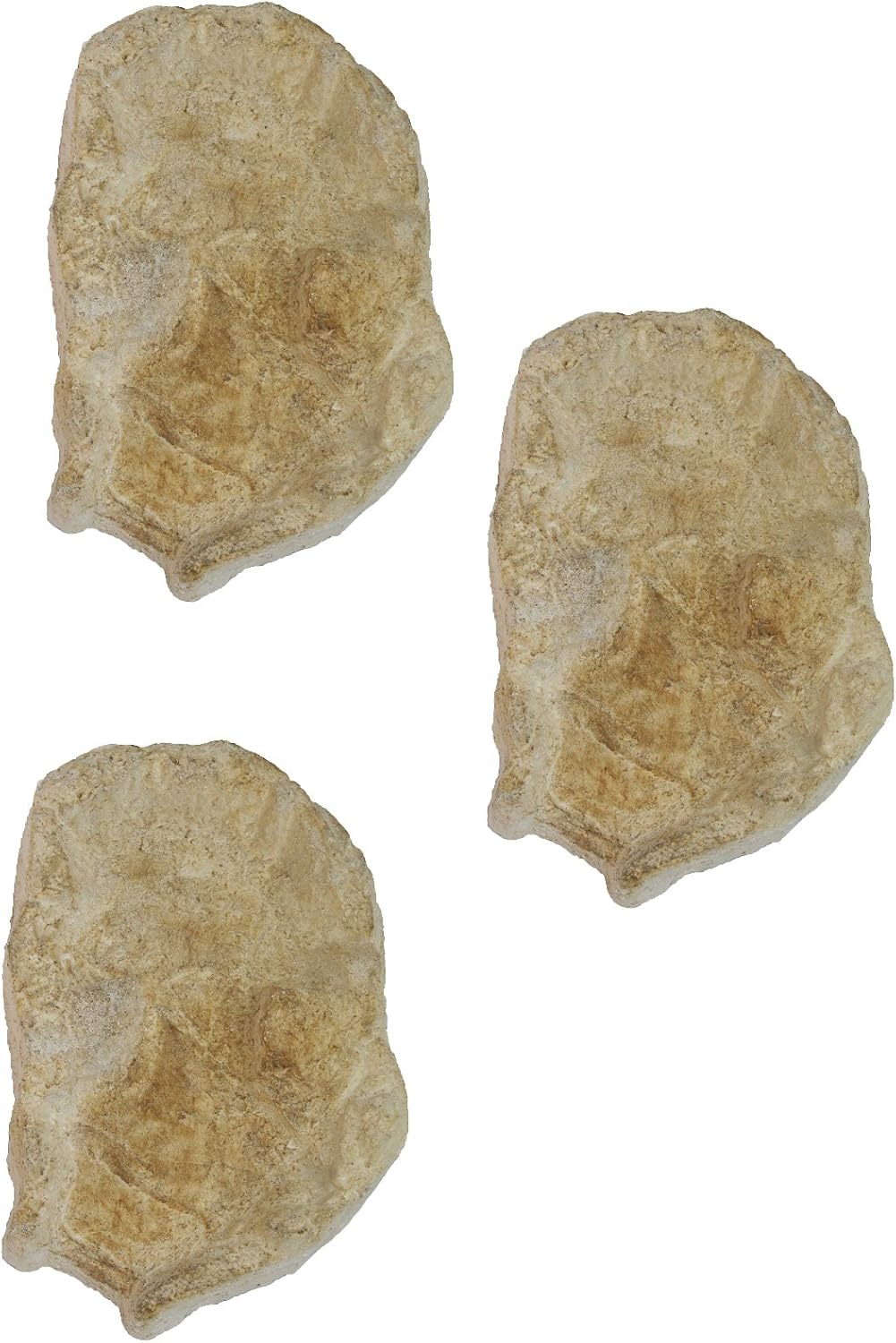 Wasserkaskaden Wasserfallset Fulda 3-teilig Bachlauf Fels, Beige/Braun, a´60 x 41 x 8 cm/ 3-teilig