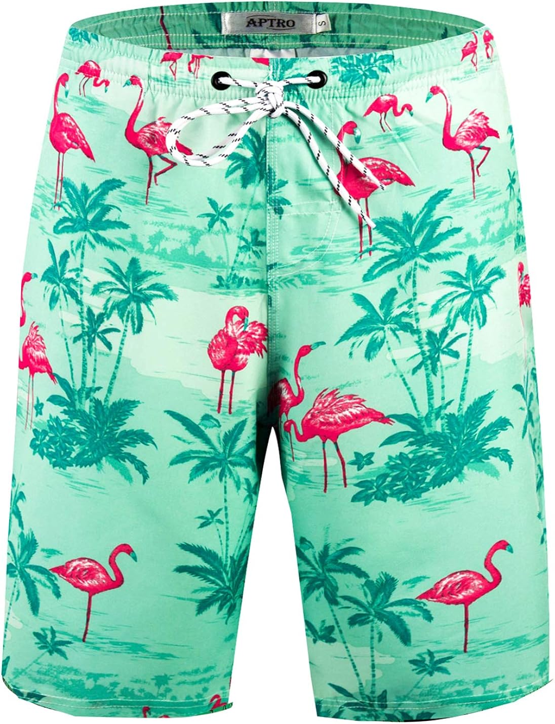 APTRO Men's Swim Trunks Quick Dry Bathing Suit Elastic Waistband Swim