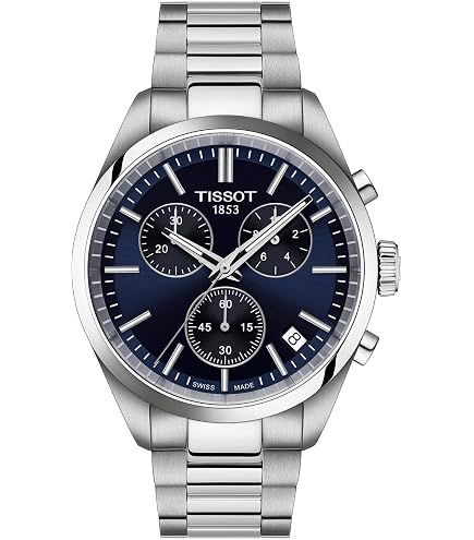 Amazon.com: Tissot Mens Chrono XL Stainless Steel Casual Watch