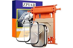 ZPIAR 2 Pack for Apple Watch Series 11/10 42mm Tempered Glass Screen Protector, Easy Installation, Bubble-Free, 9H Hardness, Anti-Scratch, Strong Adhesion