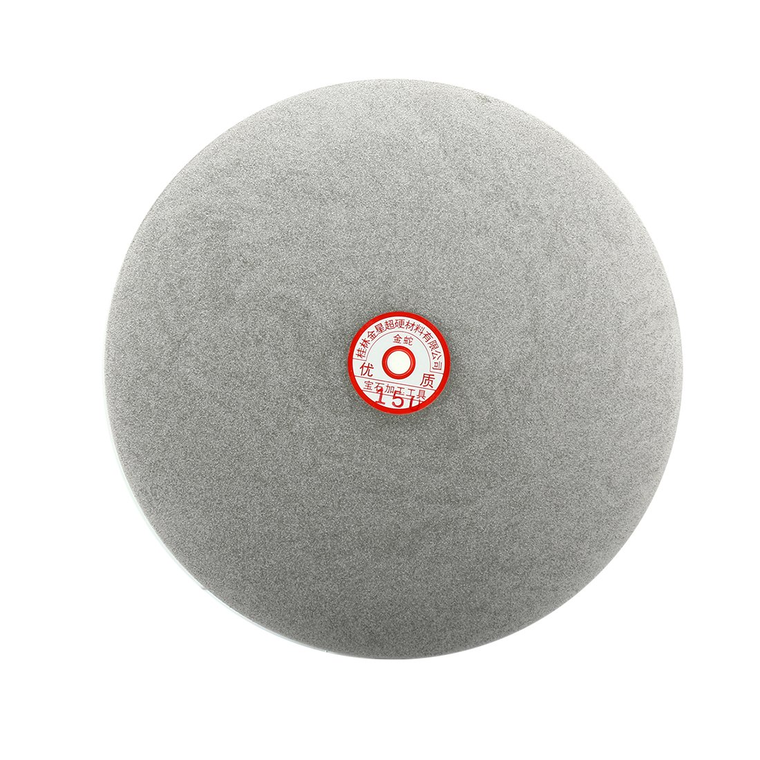 sourcingmap 300mm 12-inch Grit 150 Diamond Coated Flat Lap Disk Wheel Grinding Sanding Disc